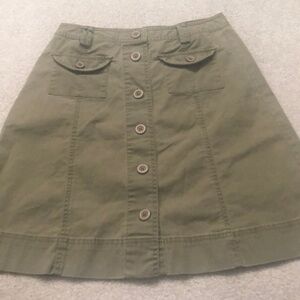 Talbots Petites size 6 Button Skirt
